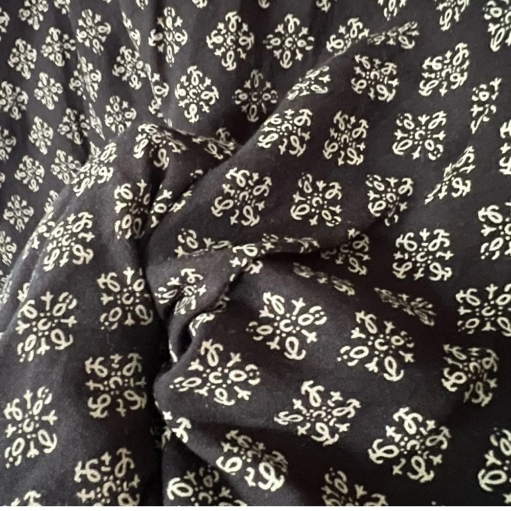 Lucky Brand Made in India Tunic Top Moroccan Indian
Print M Medium Tassle Boho - Picture 10 of 12
